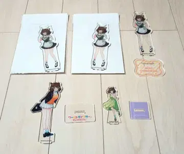 월드 다이스타 백환미토 아크릴 스탠드 5개 세트