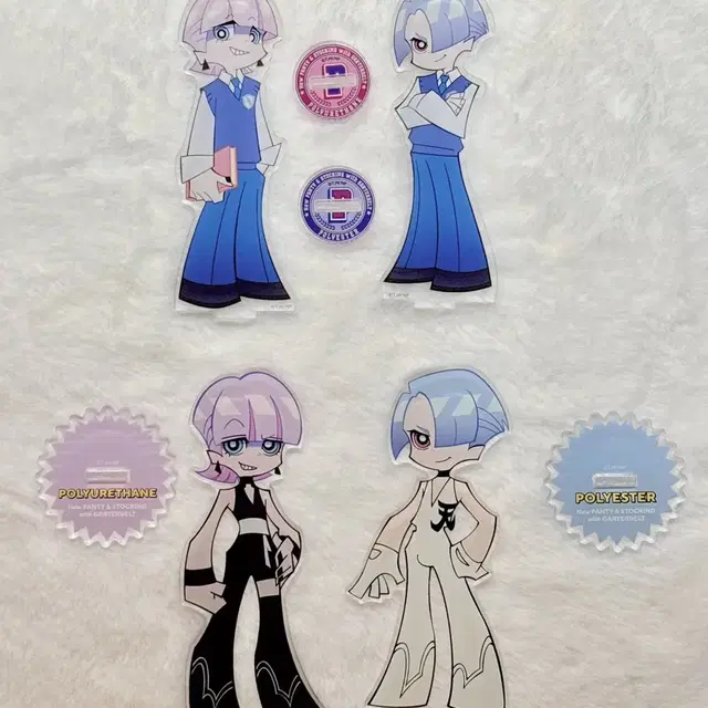 뉴팬스가 폴리에스테르, 폴리우레탄 아크릴스탠드