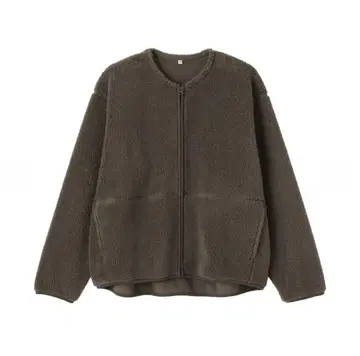 무인양품 보아 플리스 자켓