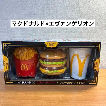[오늘까지] [미사용 새상품] 맥도날드 에반게리온 버라이어티 세트 피규어