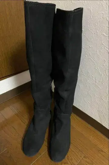 풀 사이드 니하이 부츠