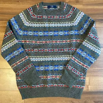J.Crew 페어아일 패턴 스웨터 S