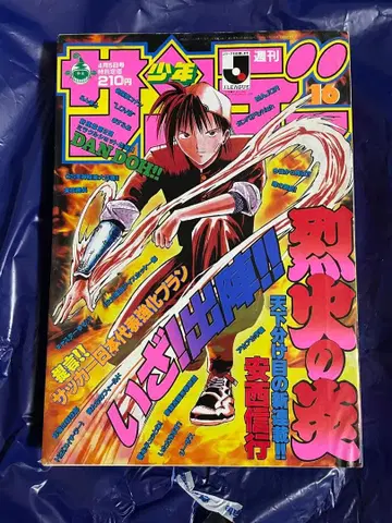 주간 소년 선데이 1995년 16호 열화의 불꽃 신연재