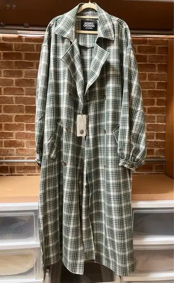 RODEO CROWNS 체크 코트