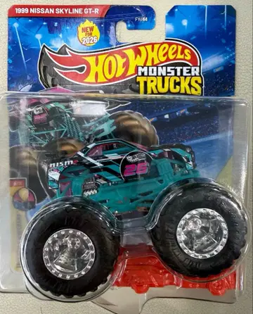 핫휠 몬스터 트럭 NISSAN SKYLINE GT-R 34
