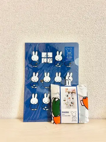 [ 덤 포함 ] 미피 전시회 70주년 BAGGU BABY 에코백