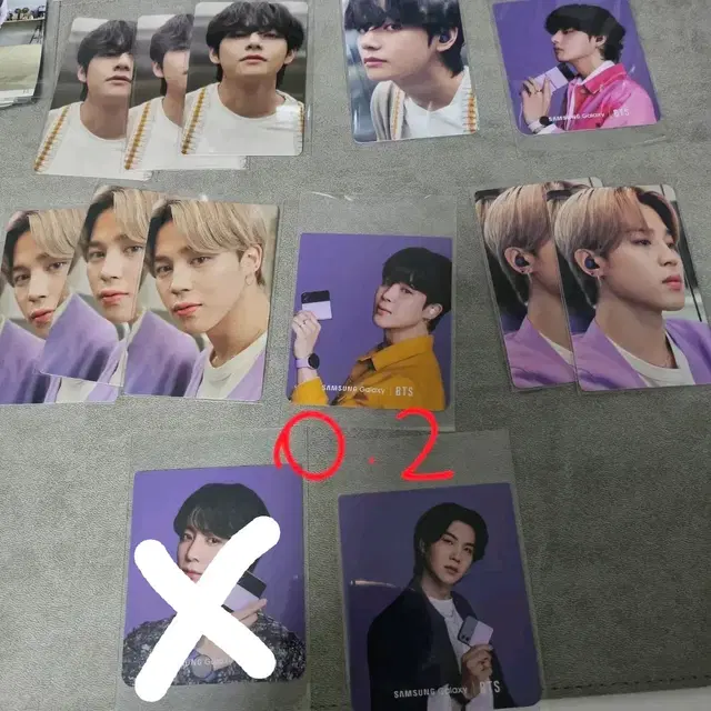 방탄소년단 삼성 갤럭시 콜라보 포토카드 bts