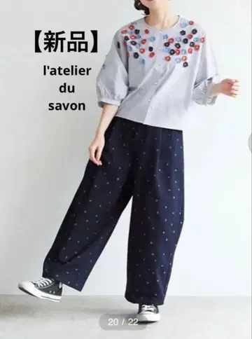 [ 새상품 ] l'atelier du savon 도트 재즈네프 JQ 팬츠