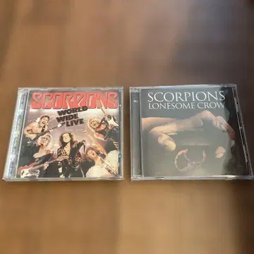 SCORPIONS WORLD WIDE LIVE & LONESOMECROW