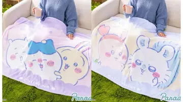 치이카와 (먼작귀) 초BIG 마이어 담요 2종 세트 하치와레, 토끼