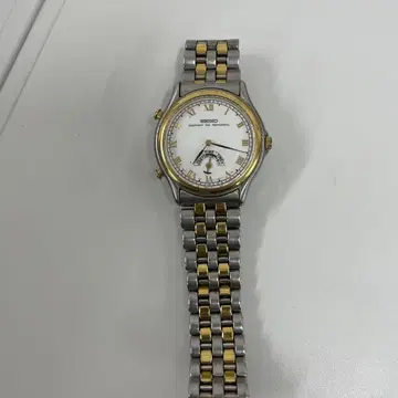 SEIKO 아날로그 손목시계 실버/골드 2383 0.1