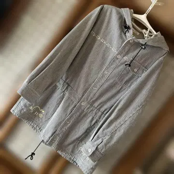 돼지님 사이즈 F 스트라이프 패턴 후드 부착 초귀여움