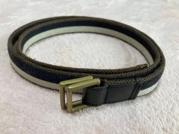 WHITE HOUSE COX 화이트하우스콕스 링 벨트 브라운