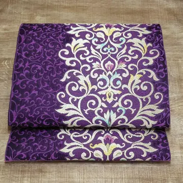 나고야 오비 쓰리 시즌 보라색 헌상 사라사 오시타테코미