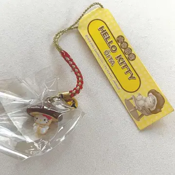 지역 한정 키티 오이타 한정 모자 표고버섯 돈코 스트랩 2003년