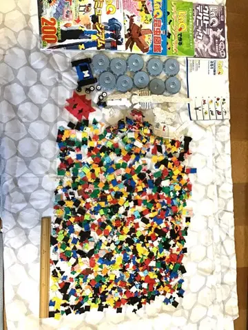 LaQ와 도서 4권 세트 부품 추가 다수