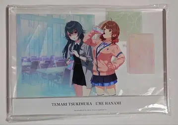 하나미 유메 & 츠키무라 테마리 아크릴 포토 패널 학원 아이돌 마스터