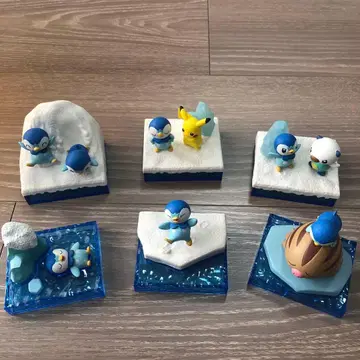 포켓몬스터 시원한 팽도리 컬렉션 전 6종 세트 컴플리트