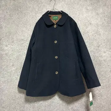 새상품 DECOY 폴리에스테르 레이온 고급 코트 11호 네이비