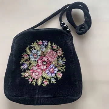 FEILER 꽃무늬 자수 숄더백