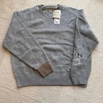 유니클로 ANYA HINDMARCH 그레이 니트 XL