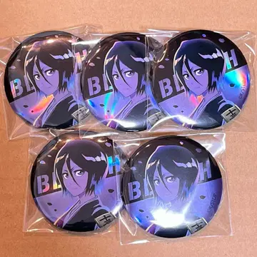 BLEACH 쿠키 루키아 메탈 캔뱃지