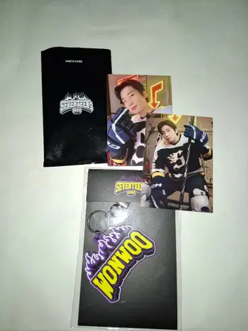 SEVENTEEN 25HOME 트레이딩 카드 키링 원우