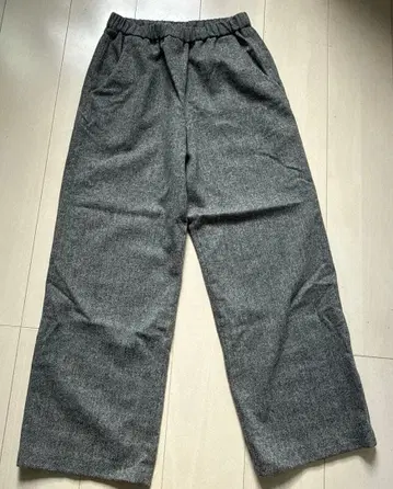 MORRIS&SONS 헤링본 와이드 이지 팬츠