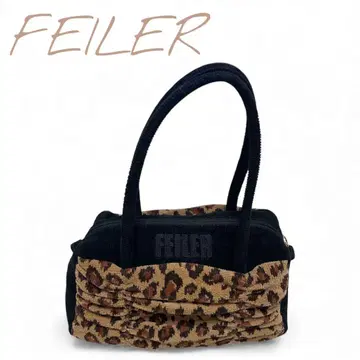 FEILER 페이러 레오파드 레오파드 무늬 토트백