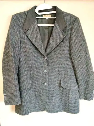 L.L.Bean 테일러드 자켓 그레이 계열 트위드