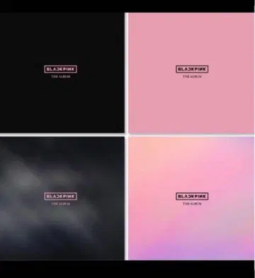 BLACKPINK CD 4장 세트 미개봉 새상품 한국 출시반