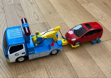 [토이코] JAF 견인차 빨간 자동차 세트 일하는 자동차 BT-01