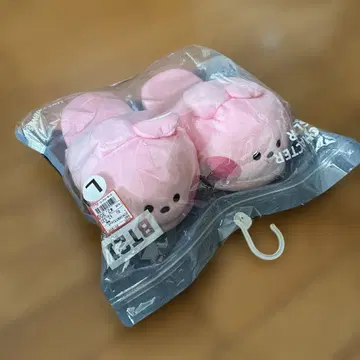 주말 한정 BT 21 COOKY 슬리퍼 L 아베일 한정판