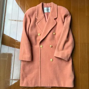 롱 코트 오렌지 M