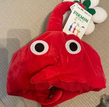 피크민 모자형 캐릭터 굿즈 빨간색 파랑 2개 세트