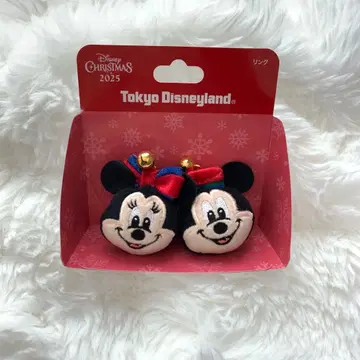 도쿄 디즈니랜드 미키 & 미니 크리스마스 반지 세트
