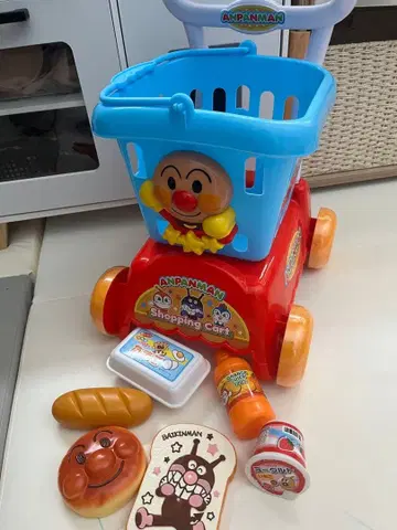 호빵맨 쇼핑 카트 쇼핑 바스켓