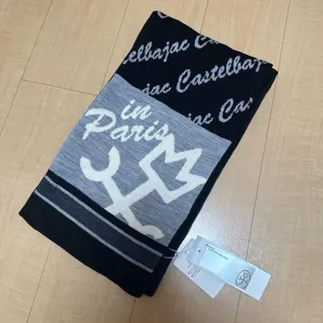 CASTELBAJAC 까스텔바작 로고 머플러 미사용 새상품