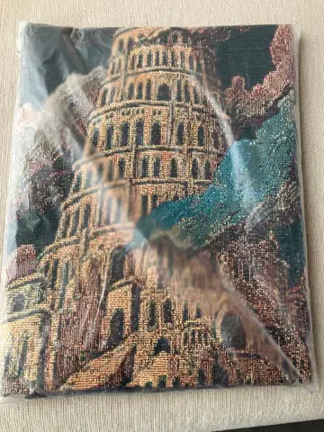 미세스 그린애플 바벨탑 멀티 크로스 랜덤 가챠 고블랑 직조