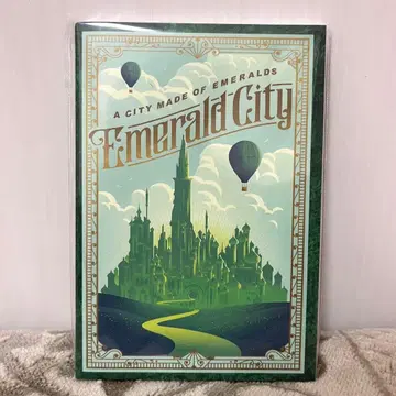 미개봉 새상품 위키드 엽서북 Wicked 그린더 굿즈