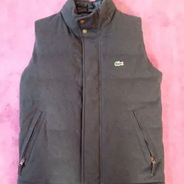 Lacoste 다운 베스트 다크 그레이