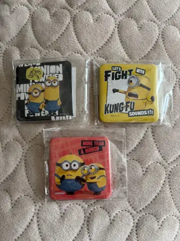 미니언즈 피버 스퀘어 캔뱃지