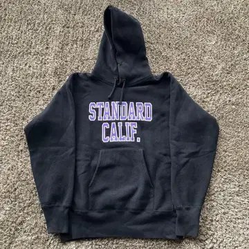 STANDARD CALIF. 후드티 네이비 Champion M 사이즈