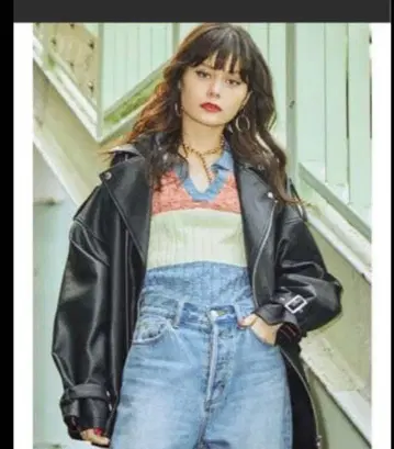 jouetie 라이더 자켓