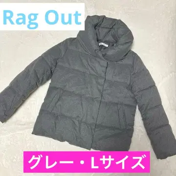 [ 새상품 ] RG RagOut 다운 그레이 L 사이즈 충전솜 다운