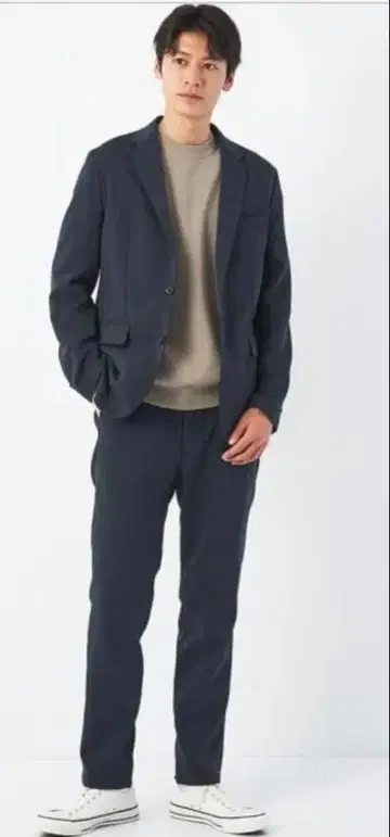 그린 레이블 릴랙싱 수트 셋업