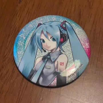 하츠네 미쿠 반짝반짝 라메 믹스 캔뱃지