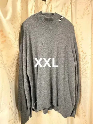 안야 힌드마치 유니클로 터틀넥 그레이