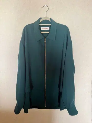 CULENI 레이어드 지퍼 셔츠