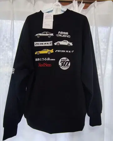 INITIAL D 30th Anniversary 맨투맨 LL사이즈